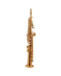 Trevor James 3630G The Horn Soprano Sax Outfit, Gold Lacquer