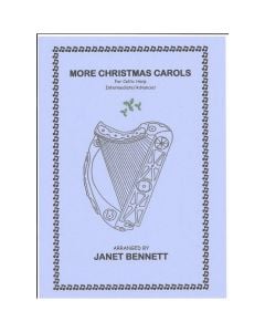 Janet Bennett - More Christmas Carols for Celtic Harp (Intermediate or Advanced)