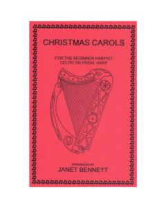 Janet Bennett - Christmas Carols for the Beginner Harpist (Celtic or Pedal Harp)