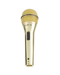 Peavey PVI2GX Dynamic Microphone, XLR, Gold