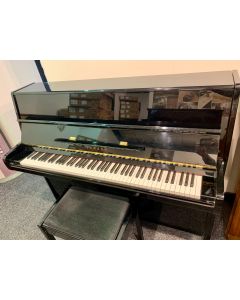 Pre Owned Yamaha P116 Upright Piano, Polished Ebony