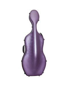Hidersine Polycarbonate Cello Case, Purple
