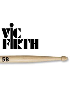 Vic Firth Drum Sticks 5B Wood Tip