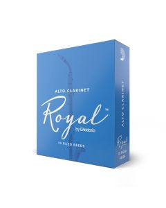 Royal by D'Addario Alto Clarinet Reeds, Strength 3, 10 Pack