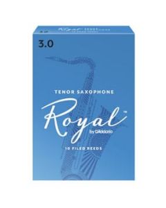 Royal by D'Addario Tenor Sax Reeds, Strength 3, 10-pack
