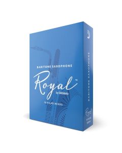 Royal by D'Addario Baritone Sax Reeds, Strength 1.5, 10-pack