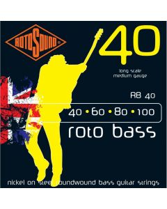 Rotosound Rb40 Nickel (Unsilked) 40 60 80 100