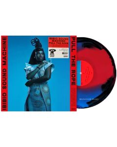 Ibibio Sound Machine - Pull The Rope - Indie Exclusive Sky Blue/Red/Black Swirl Vinyl