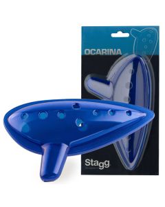 Stagg Ocarina Blue Plastic