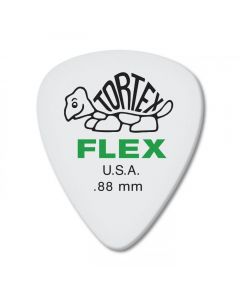Dunlop Picks Tortex Flex Standard 0.88mm Players Pack 12
