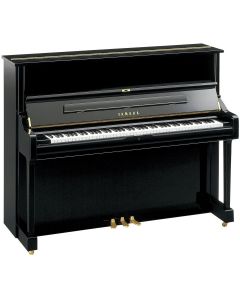 Yamaha U1 H Factory Reconditioned Upright Piano, Polished Ebony