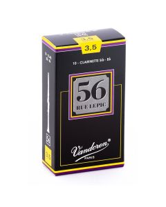 Vandoren 56 Rue Lepic Bb Clarinet Reeds 3.5 (Box of 10).