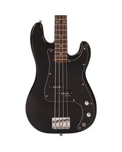 Vintage V40 Coaster Series Bass Guitar Gloss Black
