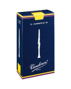 Vandoren Traditional Bb Clarinet Reeds 1.5 (Box of 10)