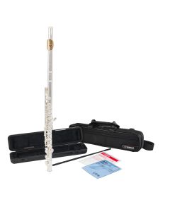 Yamaha YFL312GL Flute with Gold Lip Plate