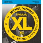 D'Addario XL Nickel Wound Bass 035-095 Long