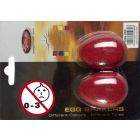 Stagg 2Pc Egg Shakers 3 4Oz Red