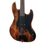 Michael Kelly Custom Coll Element 4 Bass Guitar - Striped Ebony
