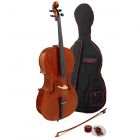 Hidersine Piacenza Cello Outfit With Wittner Finetune Pegs (W3193)
