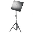 On Stage Conductor Stand with Tripod Folding Base, Black Metal