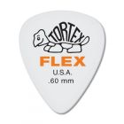 Dunlop Picks Tortex Flex Standard 0.60mm Players Pack 12