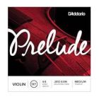 D'addario Prelude Violin String Set 3/4 Scale Medium Tension
